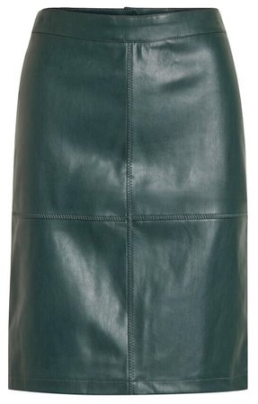 Green Leather Skirts