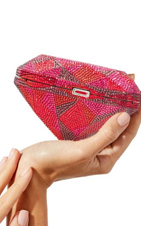 Diamond Crystal Clutch By Judith Leiber Couture