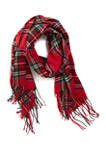 New Directions® Red Plaid Lurex® Scarf | belk