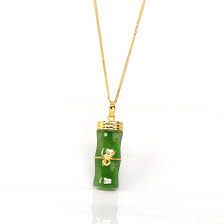 green bamboo necklace - Google Search