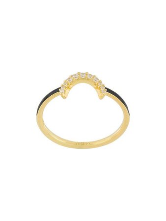 Eshvi Crystal Embellished Ring