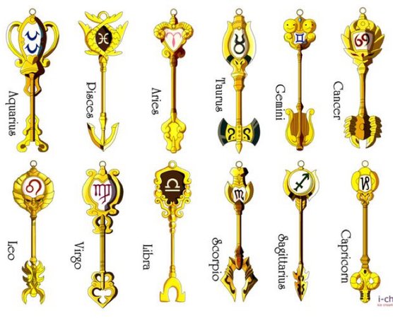 zodiac keys