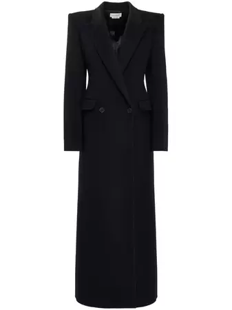 Alexander McQueen double-breasted Cashmere Coat - Farfetch