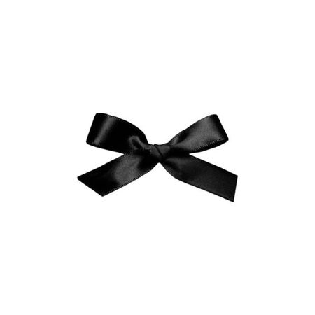 black ribbon icon