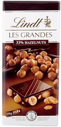 Lindt Grand Dark Chocolate, Hazel Nut, 150g: Amazon.in: Grocery & Gourmet Foods