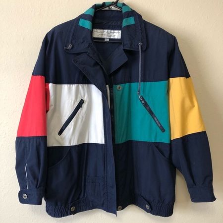 color block jacket