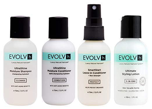 Amazon.com : EVOLVh - Organic 'Love Curls' Travel Size Collection : Beauty