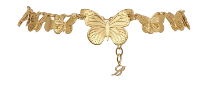 Metal belt with butterflies BLUMARINE