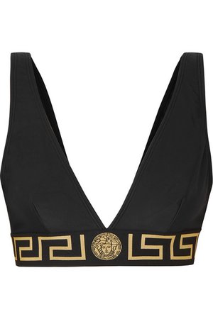 Versace | Triangle bikini top | NET-A-PORTER.COM