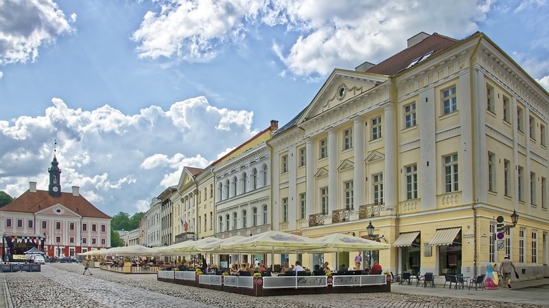 Estonia Tartu Town Hall Square - Free photo on Pixabay