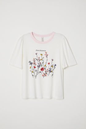 Hm flower shirt