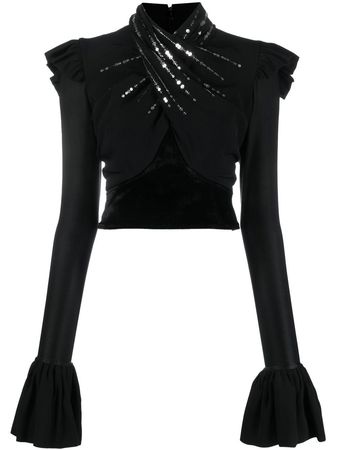 Paco Rabanne sequin-embellished Top - Farfetch