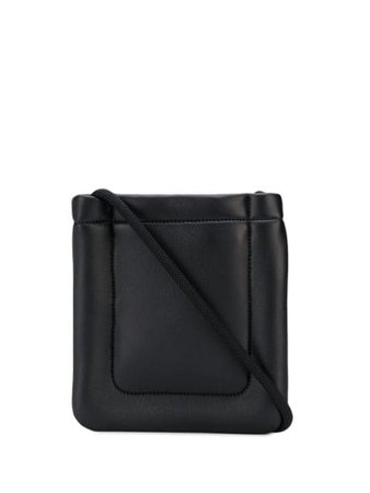 Maison Margiela Leather Messenger Bag S35WG0160P2950 Black | Farfetch