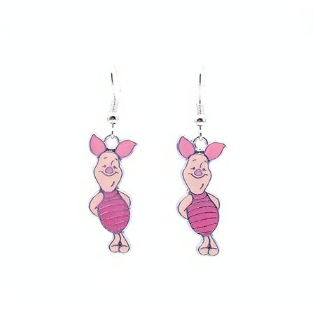 Amazon.com: Piglet Earrings : Handmade Products