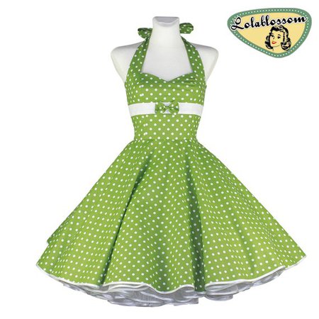 light green 50's dress pattern