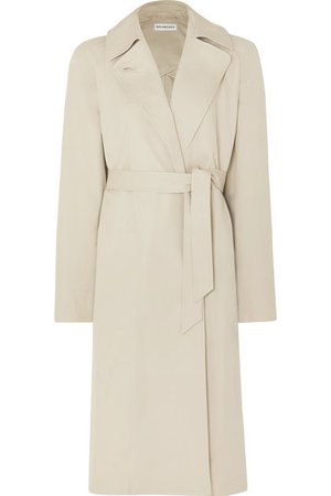 Balenciaga | Oversized cotton-gabardine trench coat | NET-A-PORTER.COM