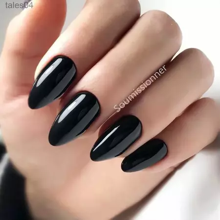 False Nails Shiny Black Artificial Fake Nails With Jelly Glue Press On Short Stiletto False Nails DIY Salon Tips Manicure Tools YQ231115 From 24,43 € | DHgate