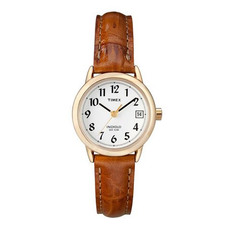 Timex® Women's Easy Reader Leather Watch - T2J761KZ