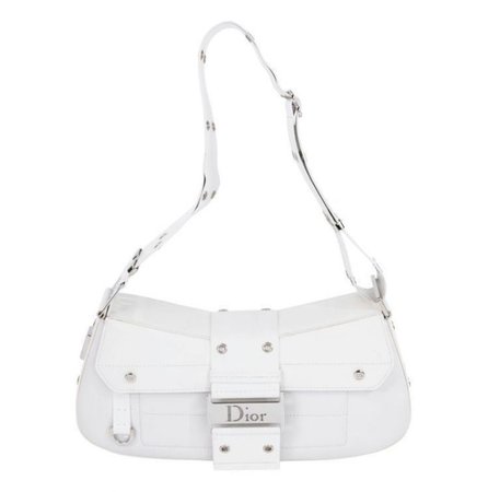 dior white handbag