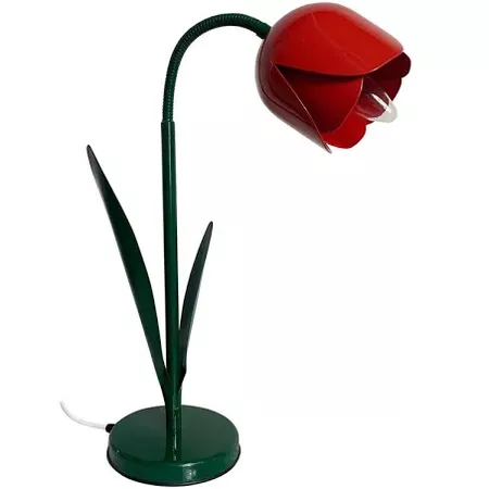 1980s tulip lamp