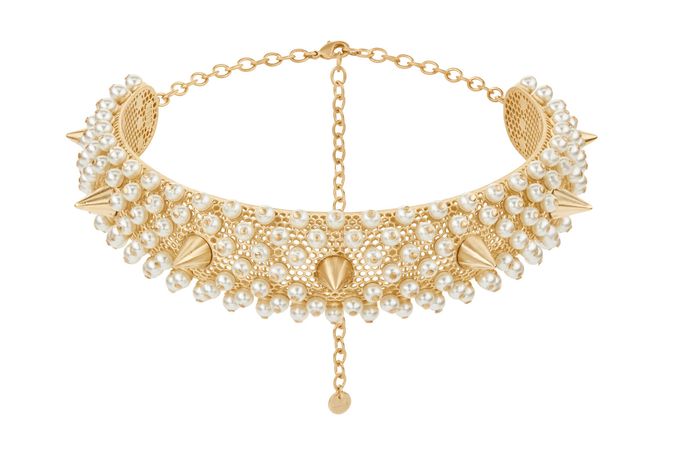 christian dior 2022 gold collar necklace - Google Search