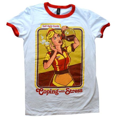 Coping With Stress Ringer Shirt