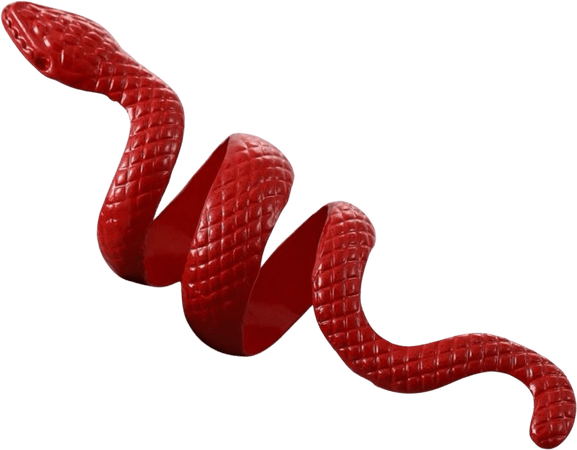 red snake ring