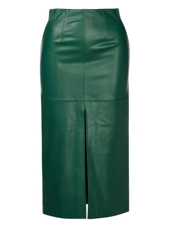 Patrizia Pepe Skirt Green on SALE | Fashionesta