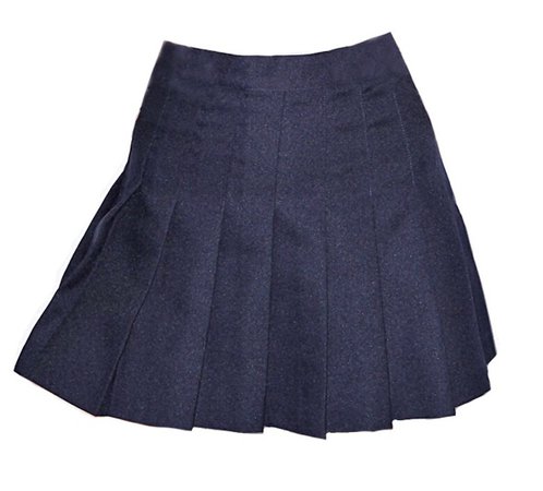 American apparel navy skirt