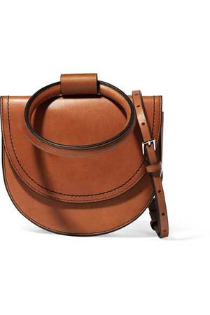 Theory | Whitney leather shoulder bag | NET-A-PORTER.COM