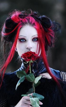 gothic victorian hairstyle - Google Search