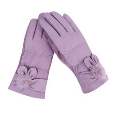Bescita Winter Lilac Gloves