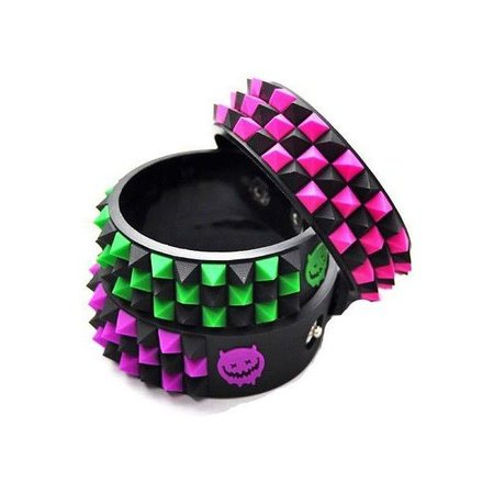 pink rubber bracelet emo - Google Search