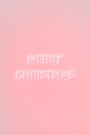 pink Christmas background