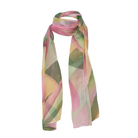 Lola Chiffon Scarf In Patisserie Print | CocooVe | Wolf & Badger