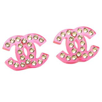 Brand Shop AXES: Chanel pierced earrings accessories Lady's CHANEL AB0493 Y40096 Z8832 pink | Rakuten Global Market