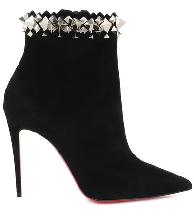 Christian Louboutin - Firmamma 100 suede ankle boots