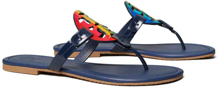 Miller Sandal, Printed Patent Leather