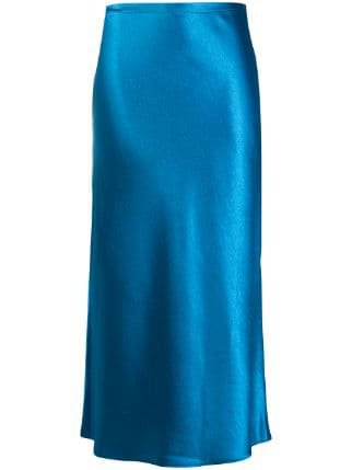 Sies Marjan Silk Asymmetric Midi Skirt - Farfetch
