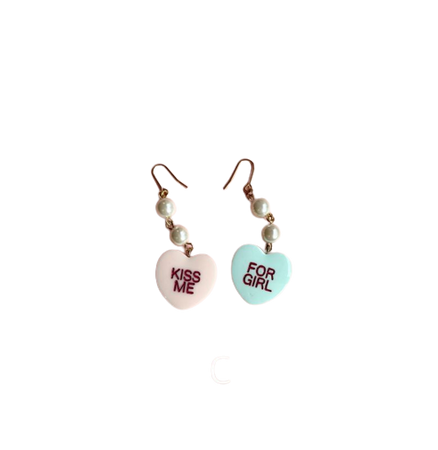 Rose Marie seoir | Candy Hearts Earrings