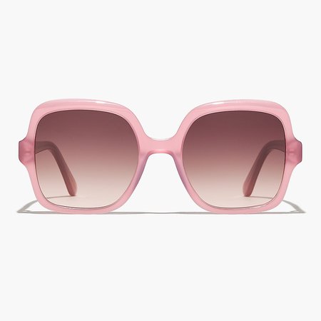 J.Crew: Oversize Retro Square Sunglasses For Women