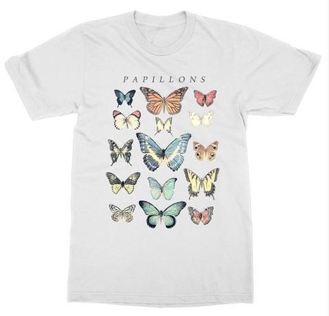 Papillons T-Shirt – My Main Tees