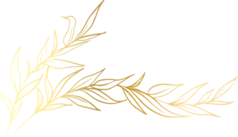 gold leaves