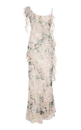 Floral Silk-Georgette Maxi Dress By Alessandra Rich | Moda Operandi