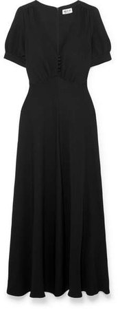 Becca Crepe Maxi Dress - Black