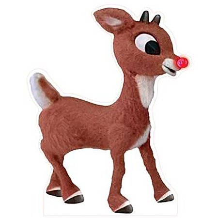 RUDOLPH the Red Nosed Reindeer Cardboard Cutout Standups Standees | StandingStills.com