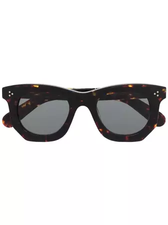 Lesca Ogre geometric-frame Sunglasses - Farfetch