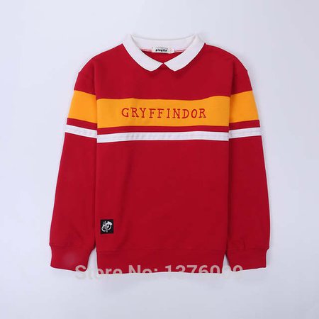 Online Shop Harry x SPAO Hogwarts Hoodies Student Collar Gryffindor Women Unisex Junior Sweatshirt Tops Shirts Korean Harajuku Style | Aliexpress Mobile