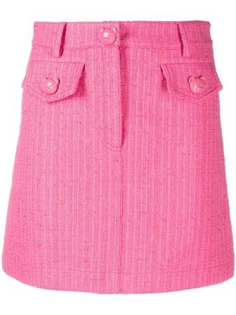 Moschino high-waisted Tweed Skirt - Farfetch