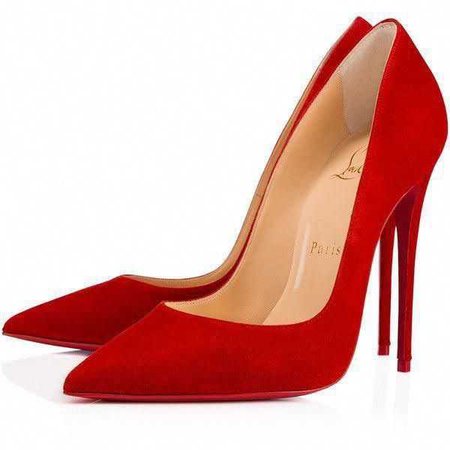 red stilettos